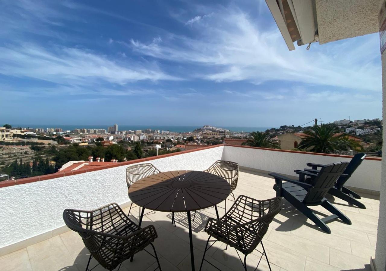 La Calma Sea View - Apartamento Boutique Con Vistas Peniscola Bagian luar foto