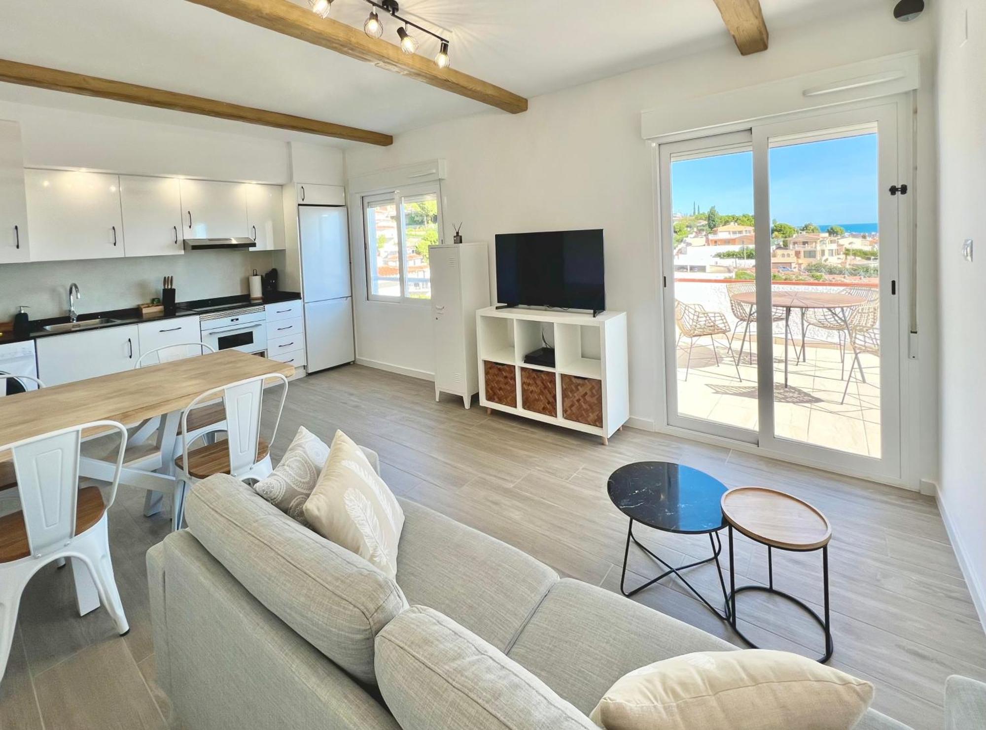 La Calma Sea View - Apartamento Boutique Con Vistas Peniscola Bagian luar foto